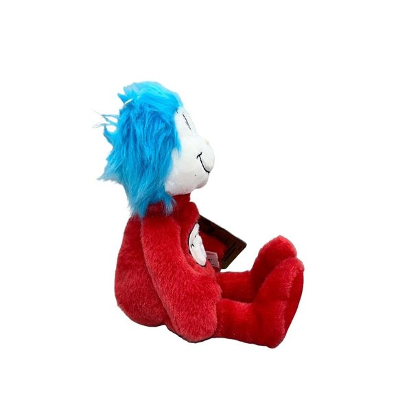 Aurora World Thing 2 Dr. Suess The Cat in the Hat Grinch 2021 8" Plush Stuffed A - Picture 3 of 5